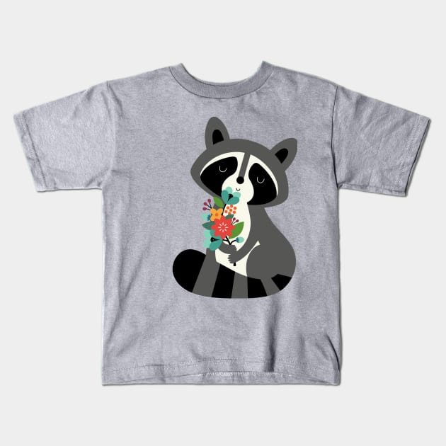 Beautiful Day Kids T-Shirt by AndyWestface